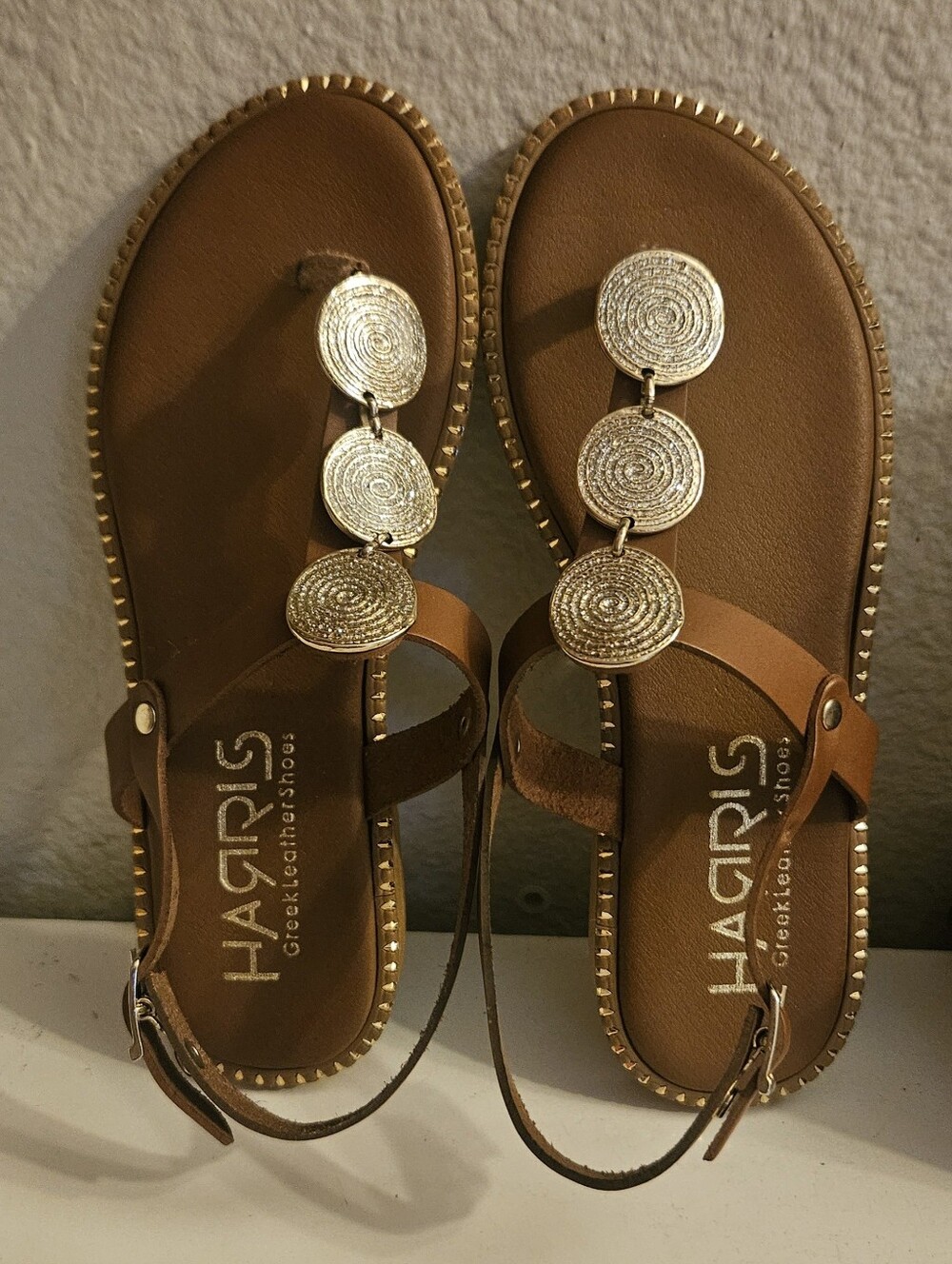 Harris Greek Leather Sandals